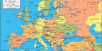 euroopan kartta turkki Kartta Turkin ja euroopan   Kartta Turkin ja euroopan (Länsi Aasia  euroopan kartta turkki